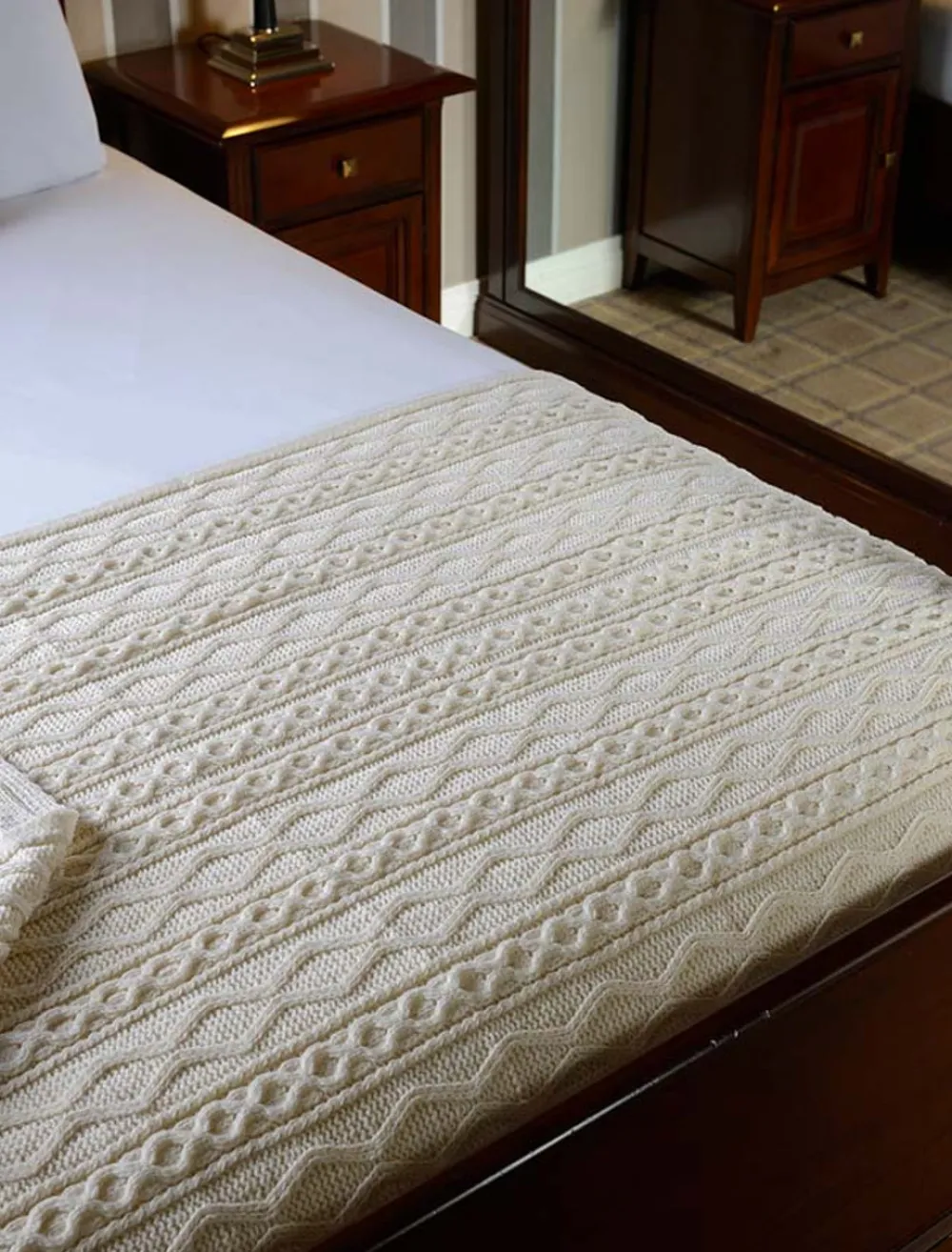 New O'Brien Clan Aran Throw Clan Throws
