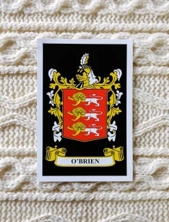 New O'Brien Clan Aran Throw Clan Throws