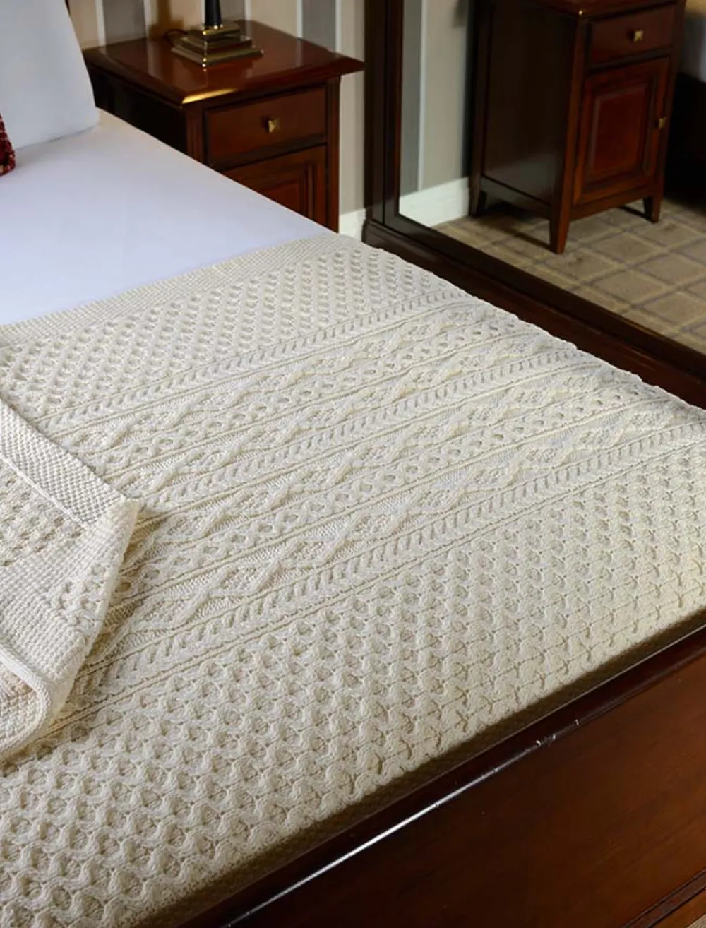 Sale O'Connor Clan Aran Throw Clan Throws