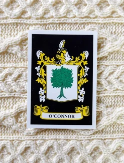 Sale O'Connor Clan Aran Throw Clan Throws