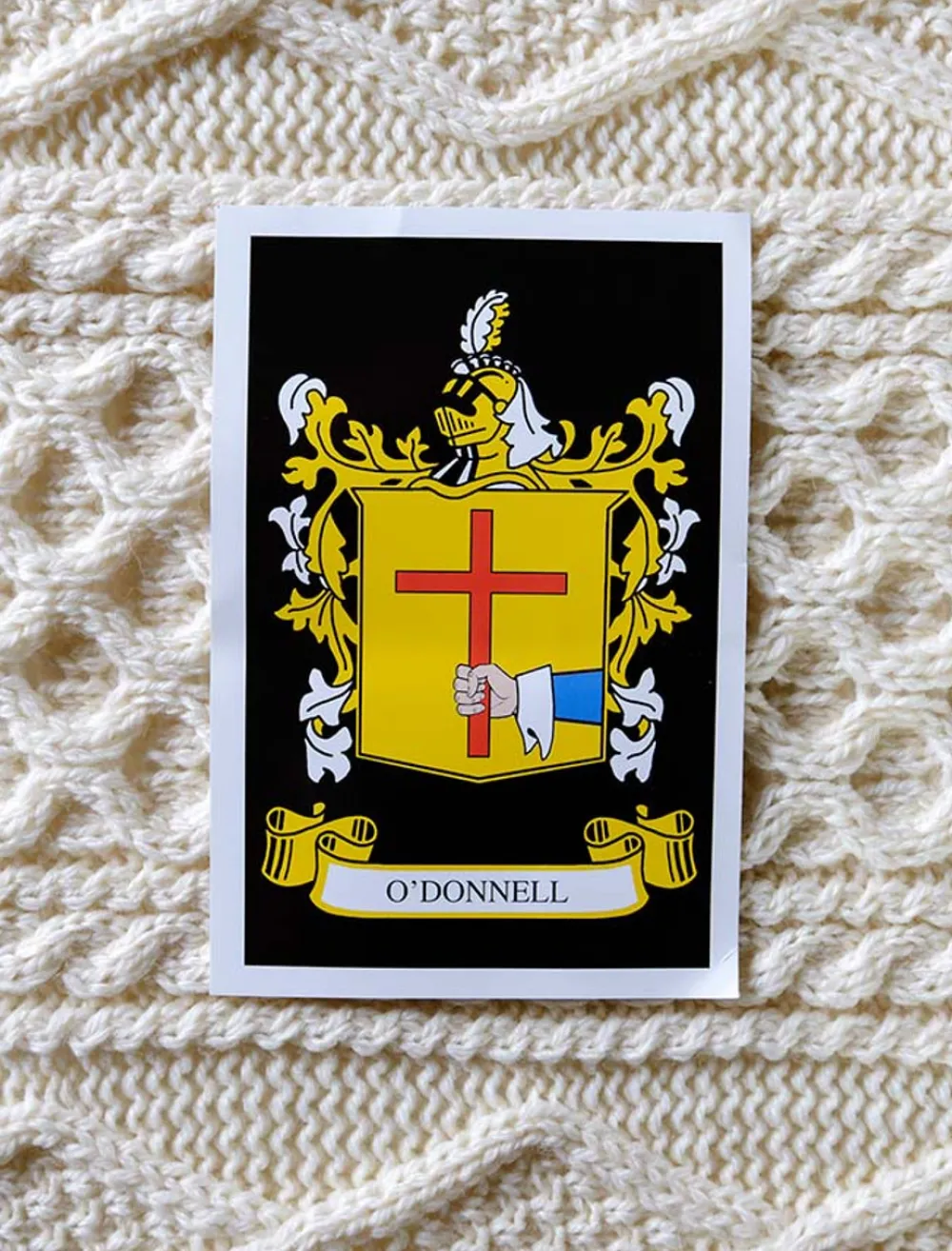 Sale O'Donnell Clan Aran Throw Clan Throws