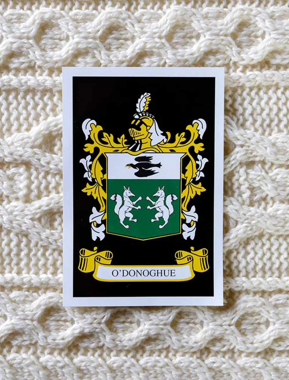 Online O'Donoghue Clan Aran Throw Clan Throws