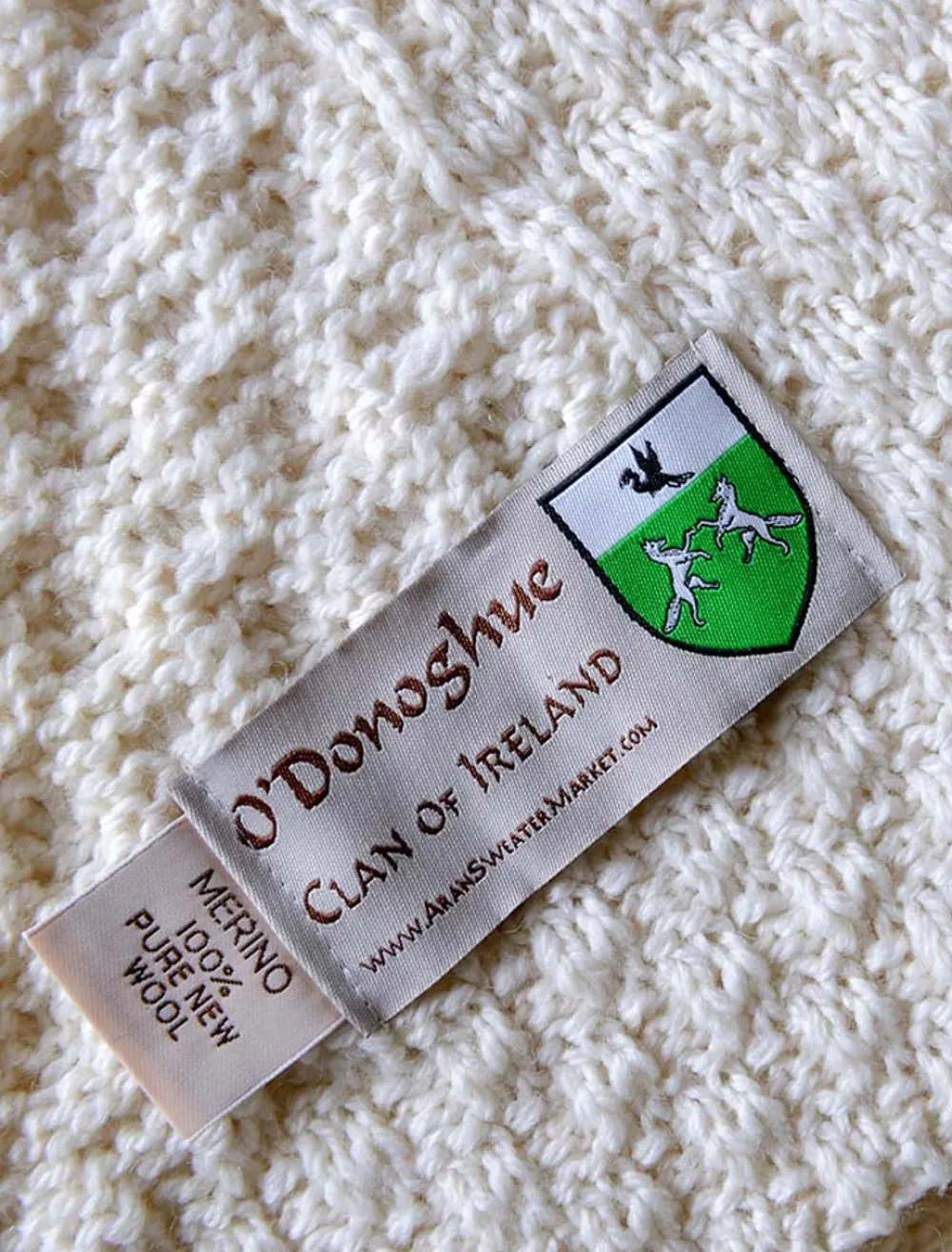 Online O'Donoghue Clan Aran Throw Clan Throws