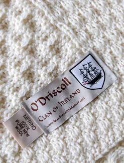 Hot O'Driscoll Clan Aran Throw Clan Throws