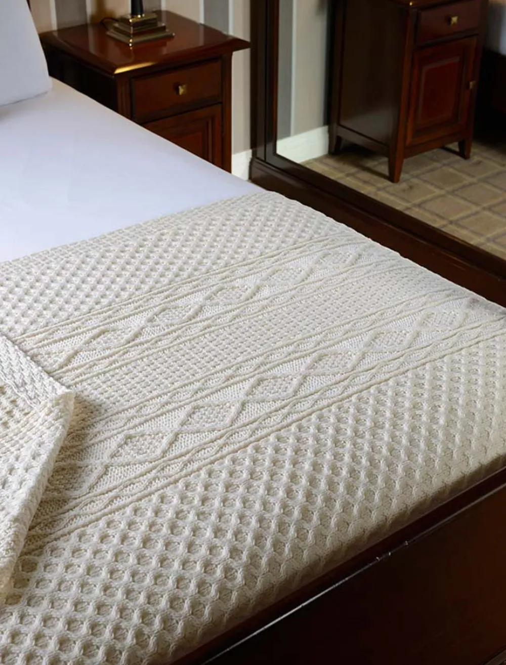 Outlet O'Dwyer Clan Aran Throw Clan Throws