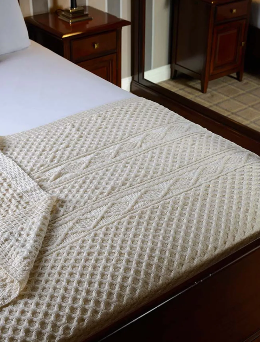 Flash Sale O'Grady Clan Aran Throw Clan Throws