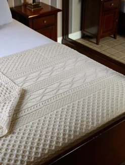 Cheap O'Keeffe Clan Aran Throw Clan Throws