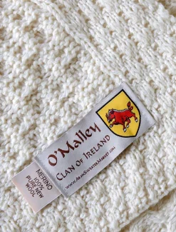 Clearance O'Malley Clan Aran Throw Clan Throws
