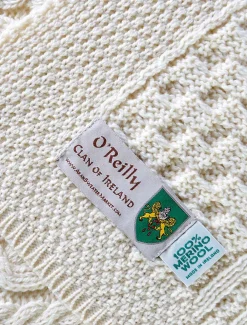 New O'Reilly Clan Aran Throw Clan Throws