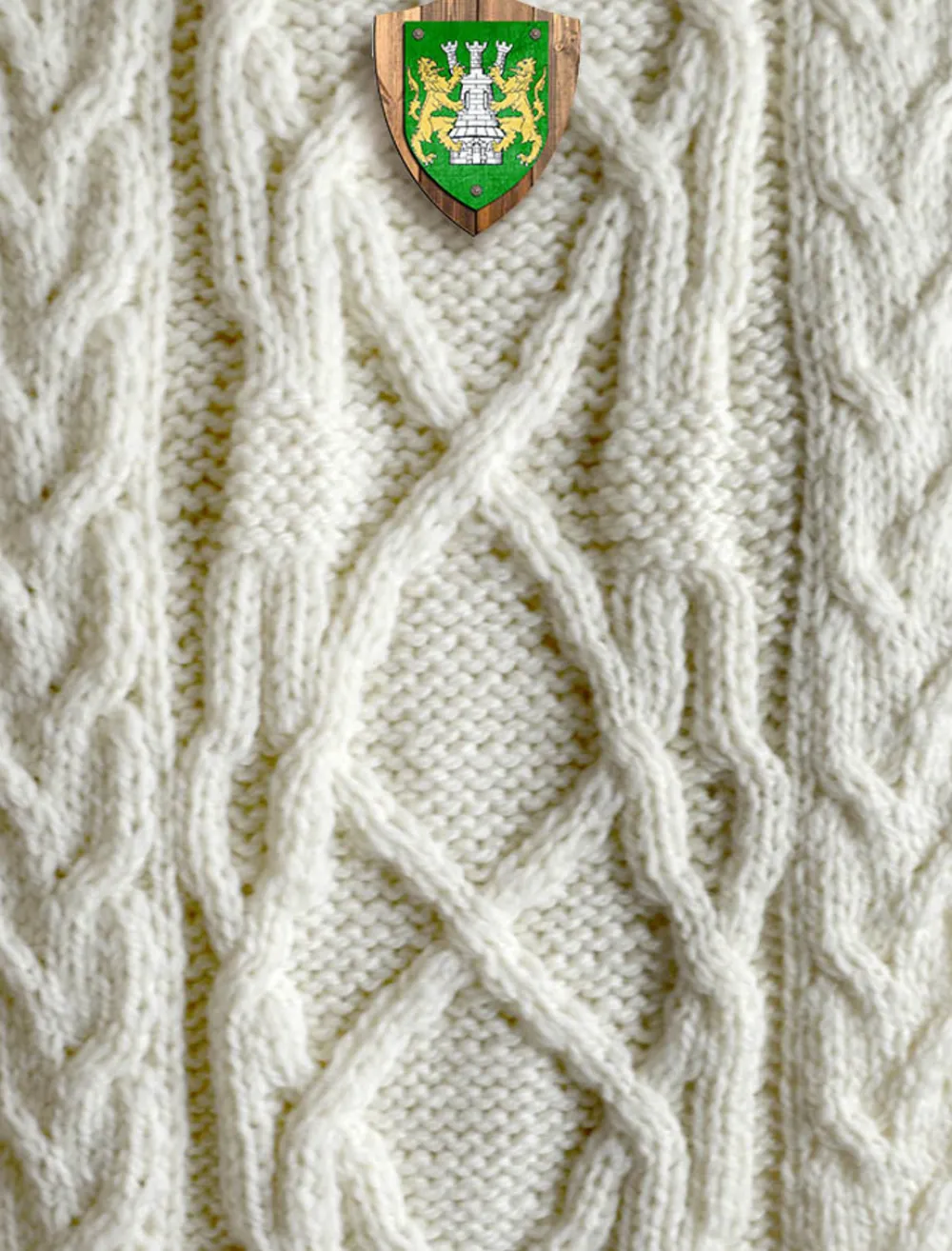 Cheap O'shaughnessey Clan Aran Throw Clan Throws
