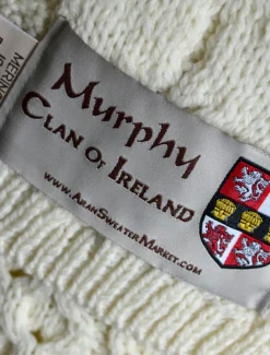 Shop Premium ClanAran Scarf - Find Your Clan Women Knitted Wool Scarves|Knitted Wool Scarves
