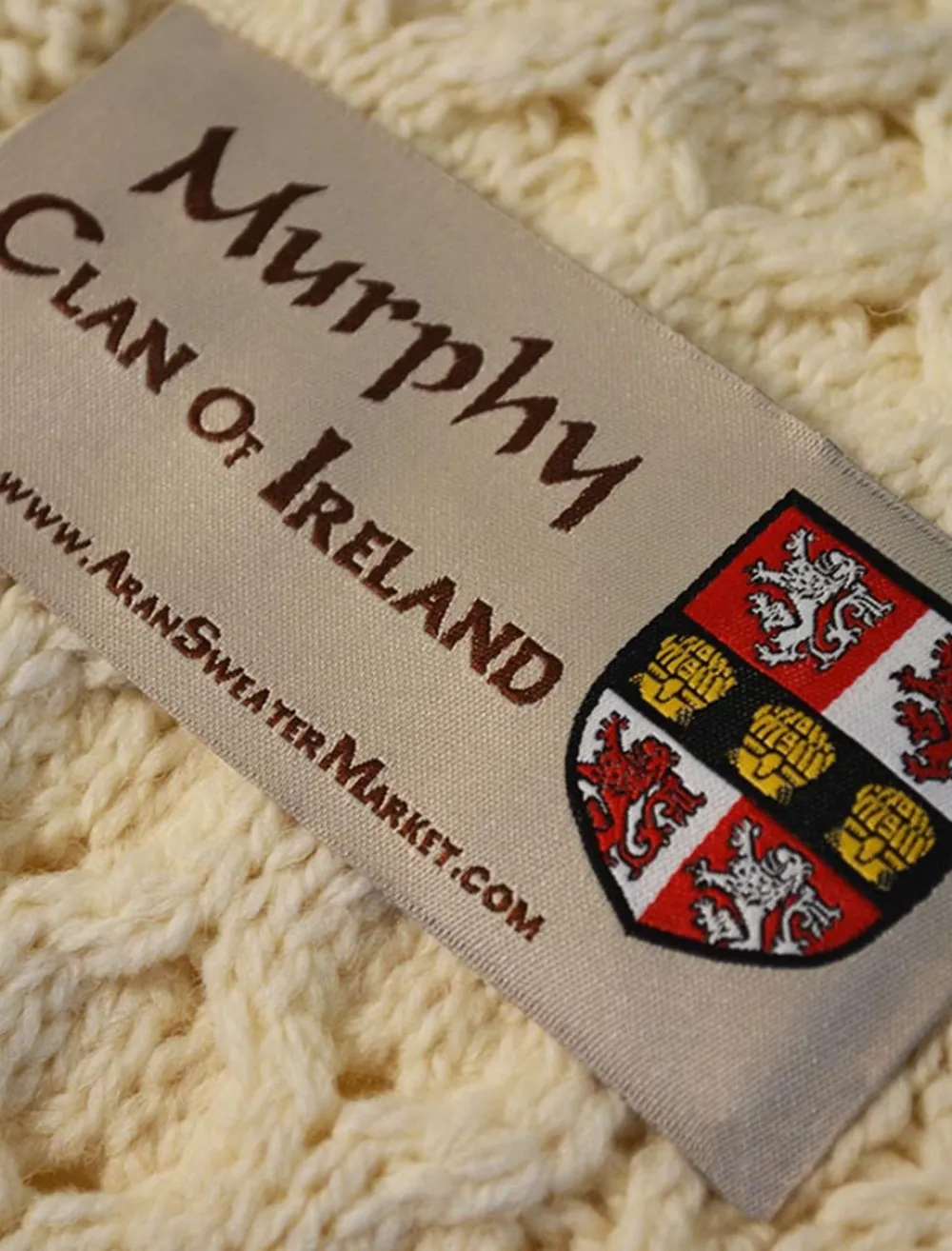 Clearance Premium ClanAran Sweater - Fisherman Sweater Sweaters