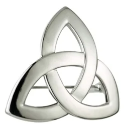 Flash Sale Rhodium Trinity Knot Brooch Women Jewelry|Jewelry