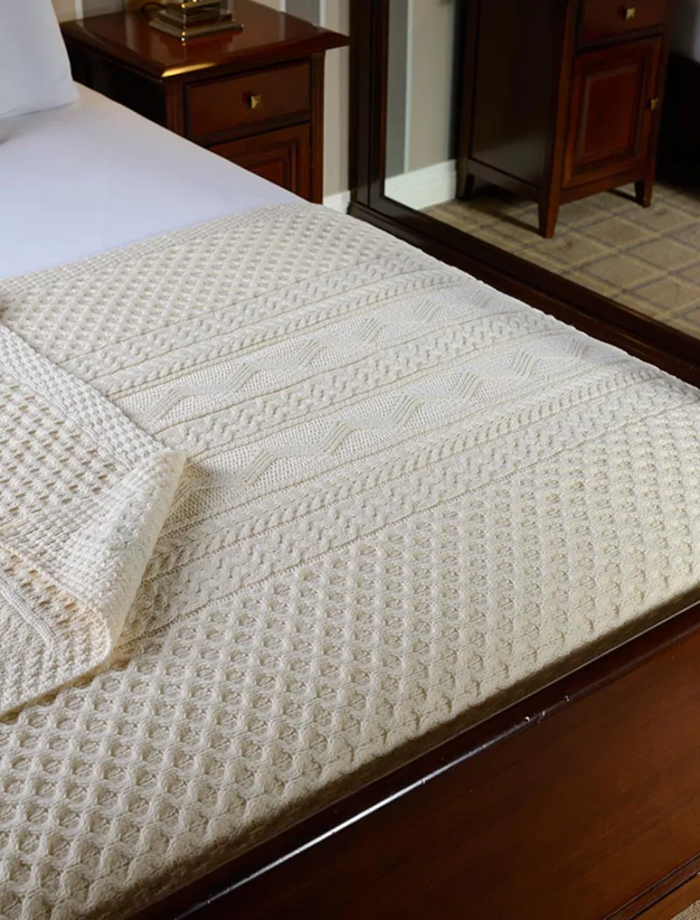 Clearance Ryan Clan Aran Throw Clan Throws