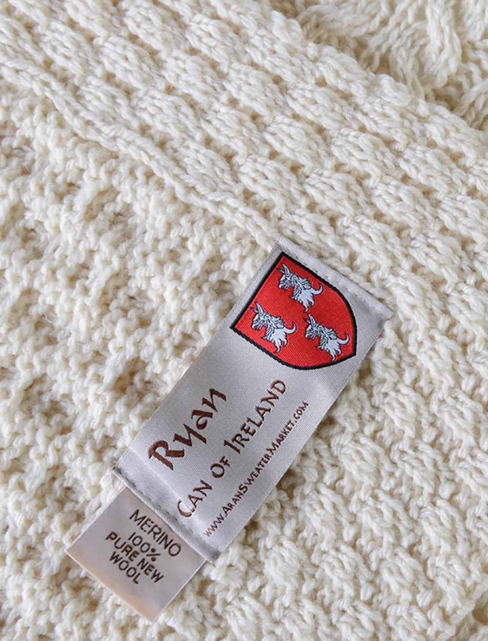 Clearance Ryan Clan Aran Throw Clan Throws