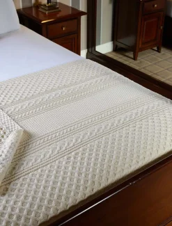 Outlet Sheehan Clan Aran Throw Clan Throws