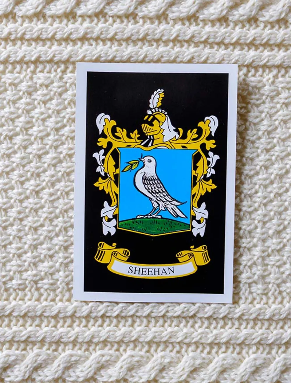 Outlet Sheehan Clan Aran Throw Clan Throws