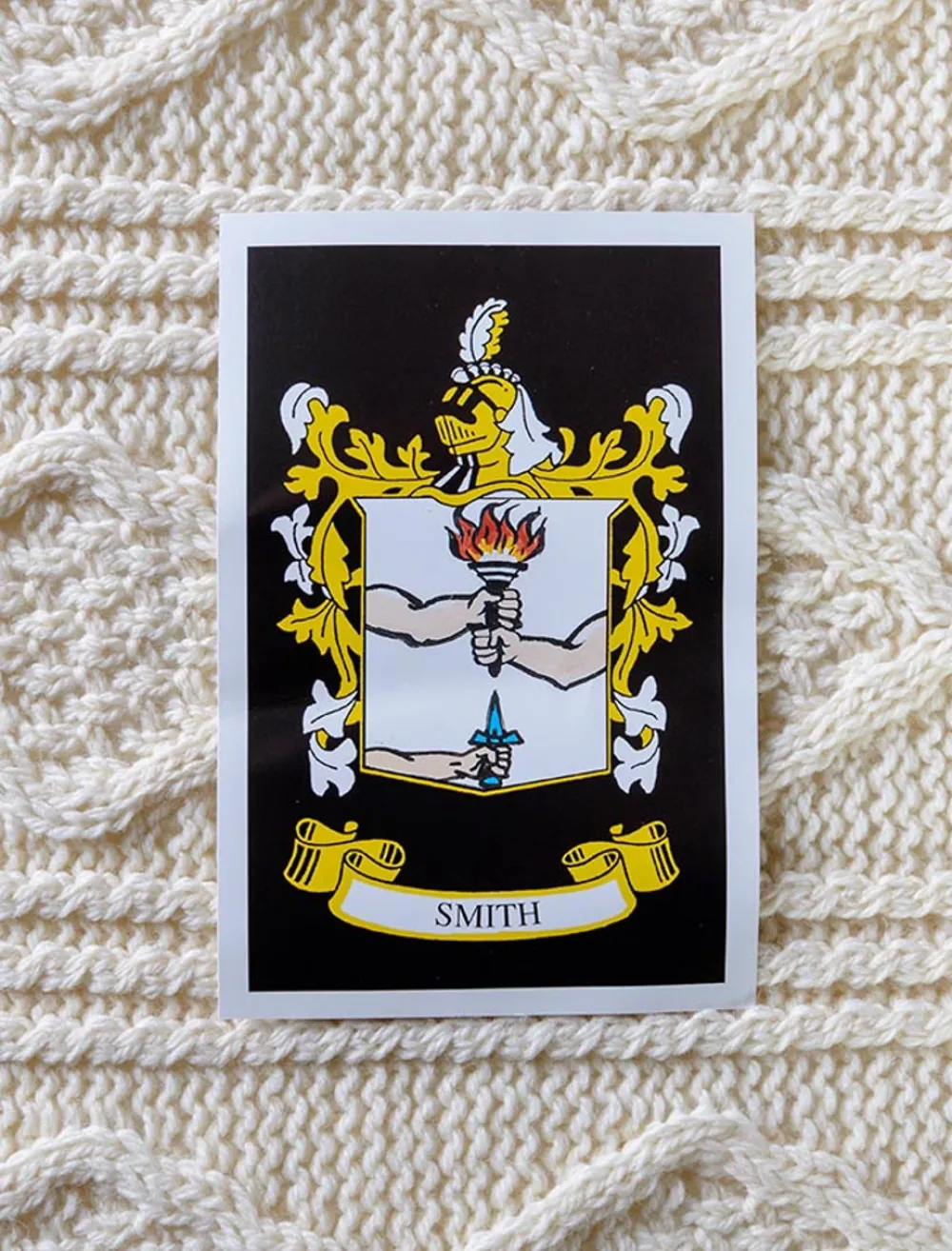 Fashion Smith Clan Aran Throw Clan Throws