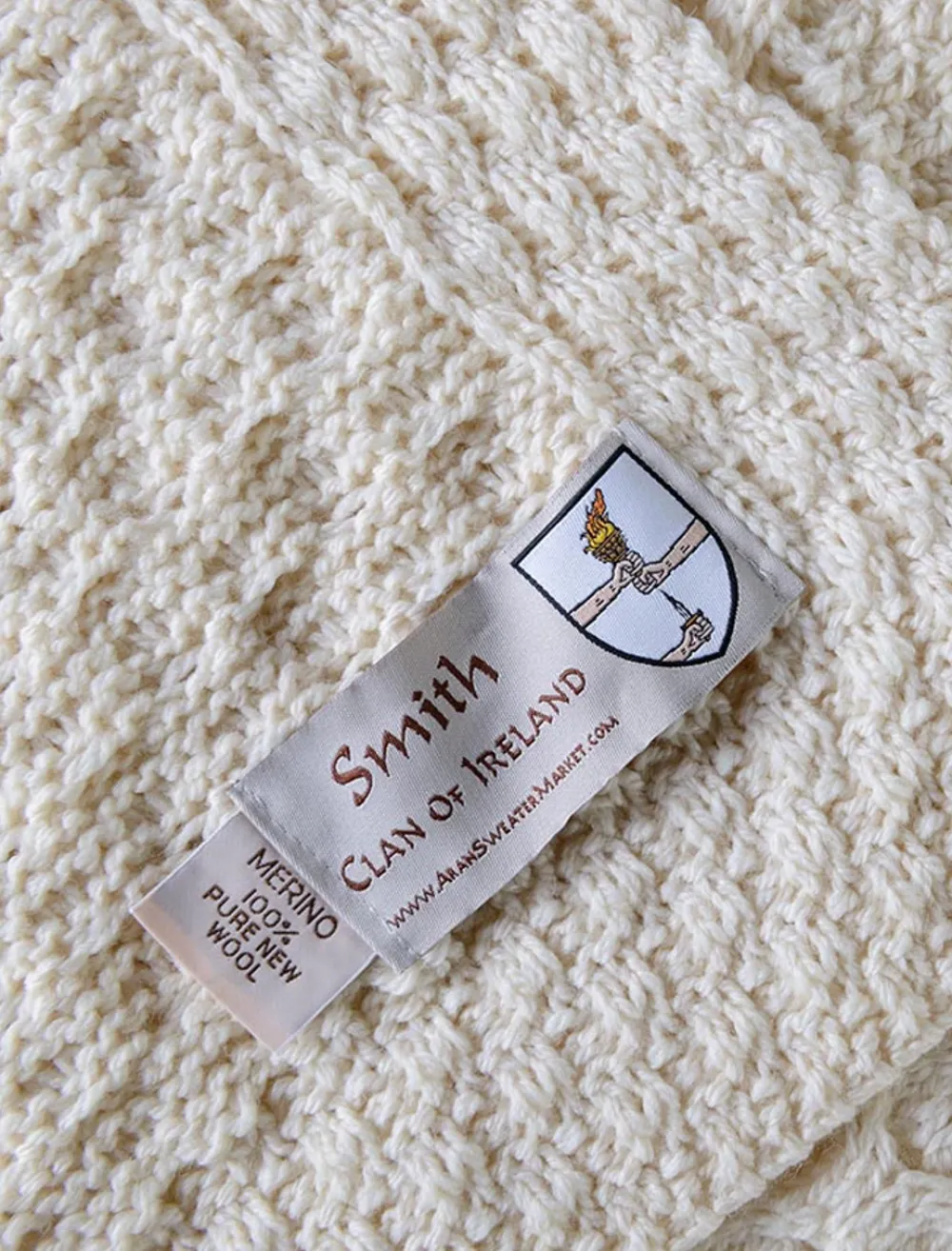 Fashion Smith Clan Aran Throw Clan Throws