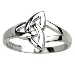 Sale Sterling Silver Plain Trinity Knot Ring Women Jewelry|Jewelry