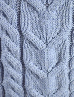 Clearance Super Soft Luxury Cable Knit Aran Women Sweaters