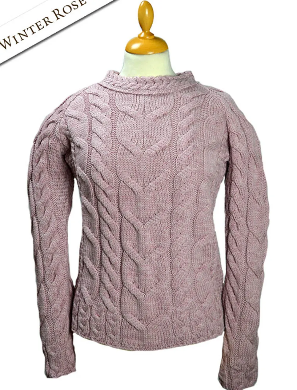 Clearance Super Soft Luxury Cable Knit Aran Women Sweaters