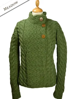 Discount Super Soft Trellis and Cable Cardigan Women Cardigans, Jackets & Coatigans
