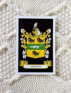 Outlet Sweeney Clan Aran Throw Clan Throws
