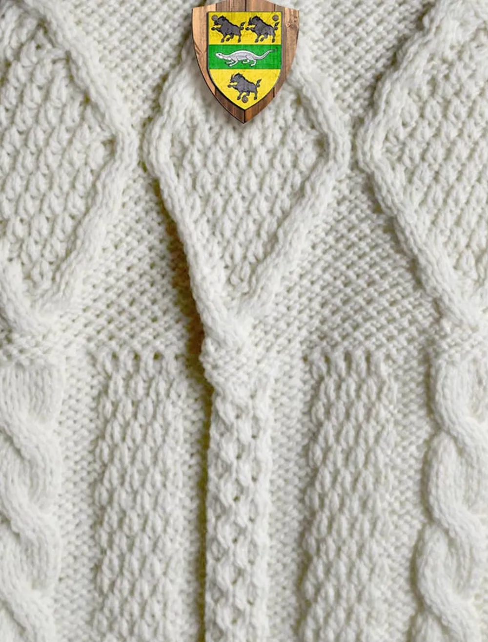 Outlet Sweeney Clan Aran Throw Clan Throws
