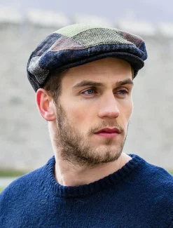 Clearance Trinity Flat Cap - Patchwork Original Irish Flat Caps