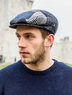Best Sale Trinity Flat Cap - Patchwork C Irish Flat Caps