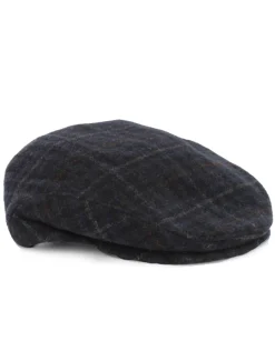 Flash Sale Trinity Tartan Flat Cap - Navy Irish Flat Caps
