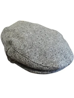 Discount Tweed Flat Cap - Grey Irish Flat Caps