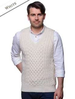 Sale V-Neck Aran Slipover Cardigans, Jackets & Coats