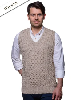 Sale V-Neck Aran Slipover Cardigans, Jackets & Coats