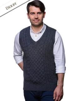 Sale V-Neck Aran Slipover Cardigans, Jackets & Coats