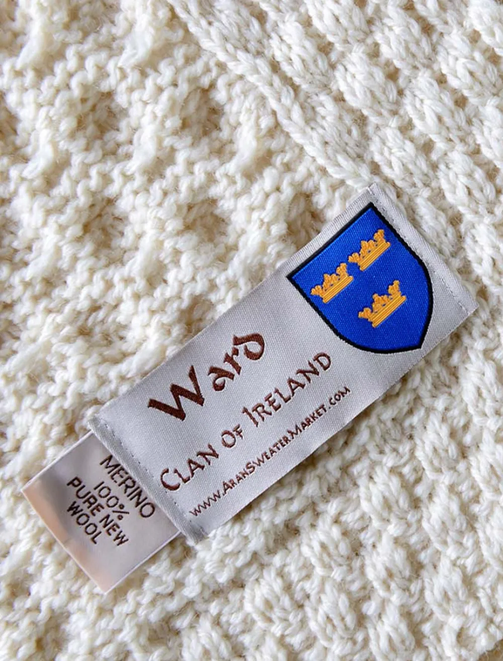 Cheap Ward Clan Aran Throw Clan Throws