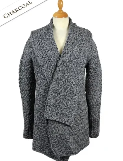 Outlet Waterfall Cable Cardigan Women Cardigans, Jackets & Coatigans