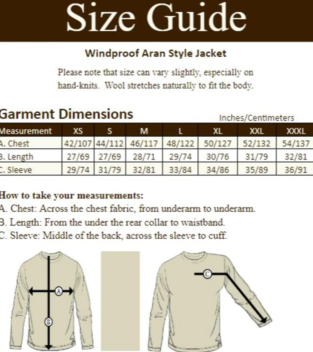 Cheap Windproof Aran Style Jacket Cardigans, Jackets & Coats