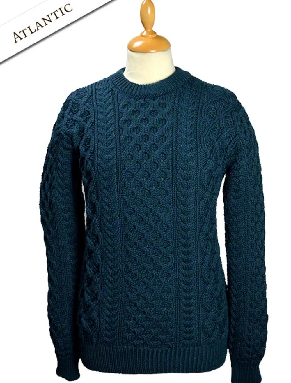 Clearance Women's Heavyweight Merino Wool Aran Sweater Women Sweaters