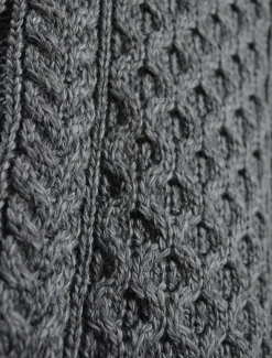 Best Sale Womens Heavyweight Merino Wool Aran Troyer Women Sweaters