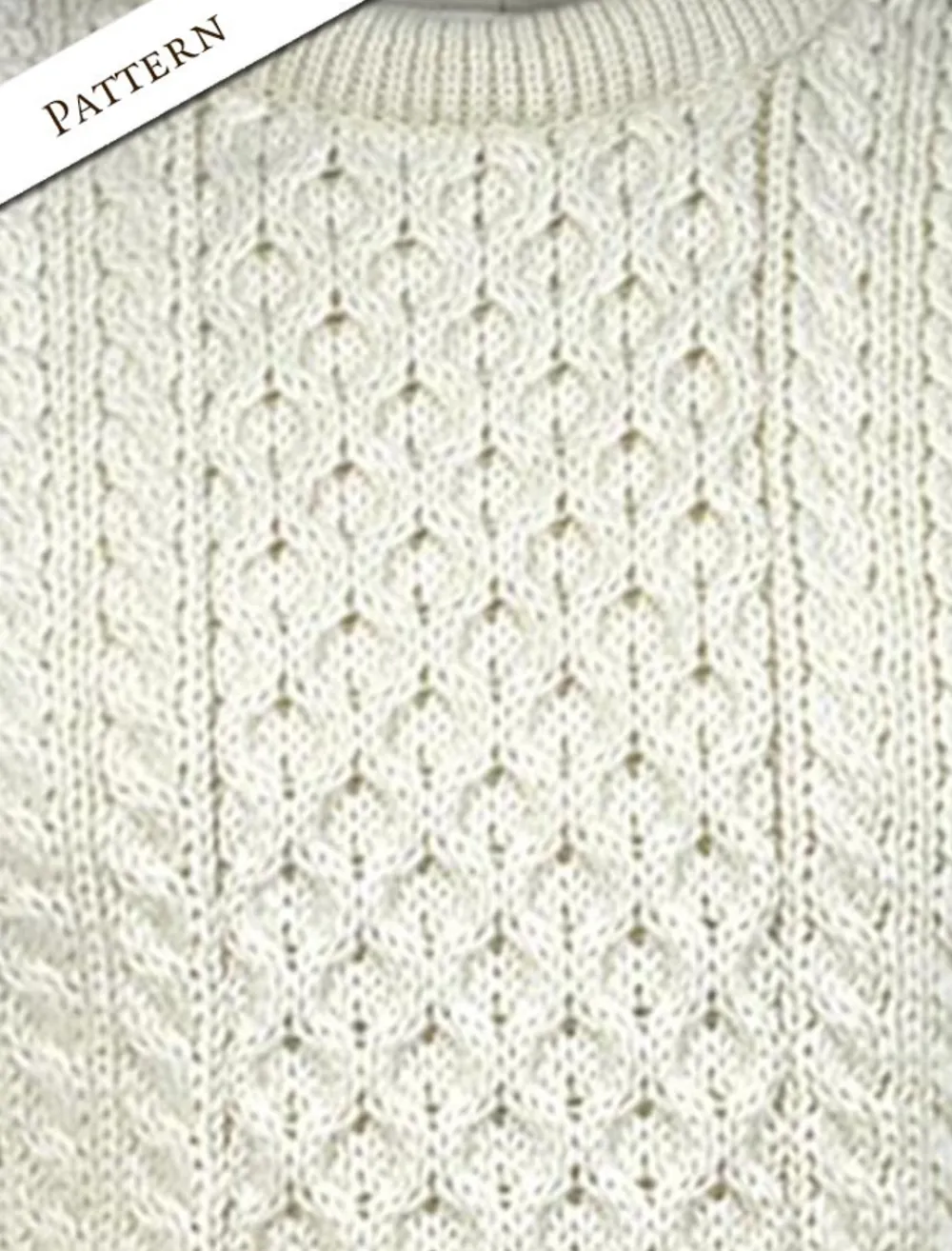 New Women's Heavyweight Traditional Aran Wool Sweater Women Sweaters