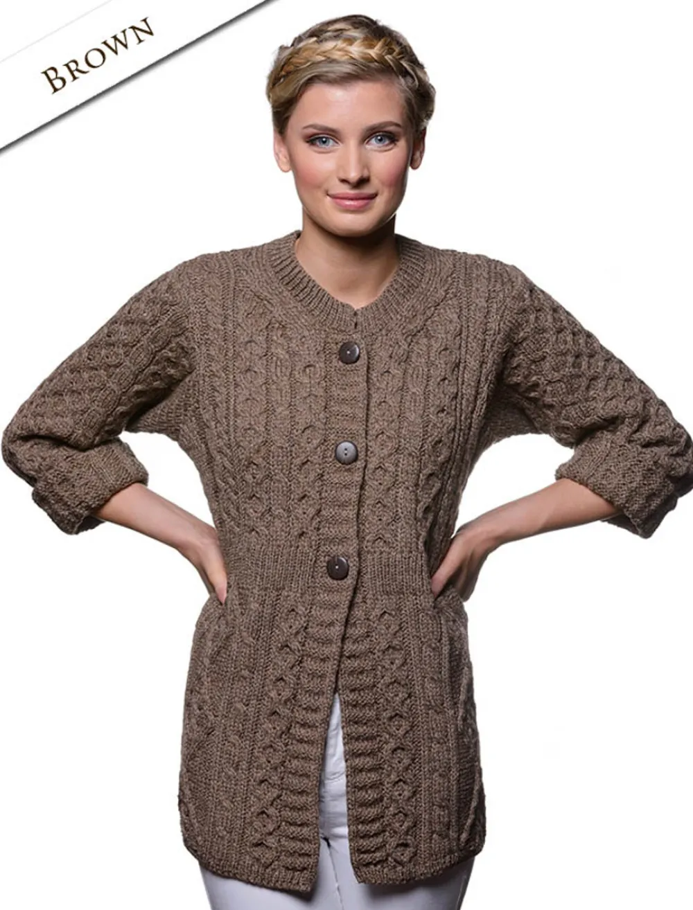 Hot Women's Merino Wool A-Line Fit Cardigan Women Cardigans, Jackets & Coatigans