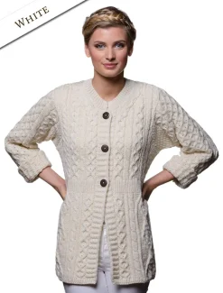 Hot Women's Merino Wool A-Line Fit Cardigan Women Cardigans, Jackets & Coatigans