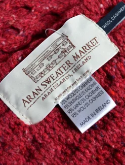 Best Sale Women's Wool Cashmere Aran Honeycomb Scarf Women Knitted Wool Scarves
