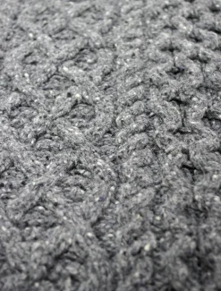 Best Sale Wool Cashmere Aran Throw Knitted Wool Throws