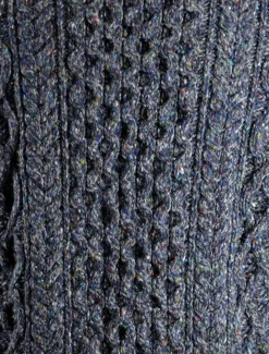 Sale Wool Cashmere Aran Troyer Sweater Sweaters