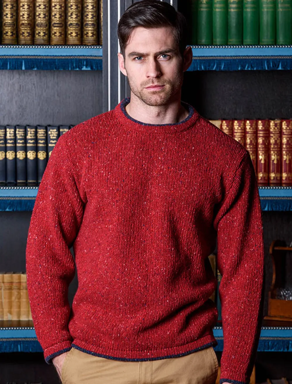 Online Wool Cashmere Crew Neck Sweater Sweaters