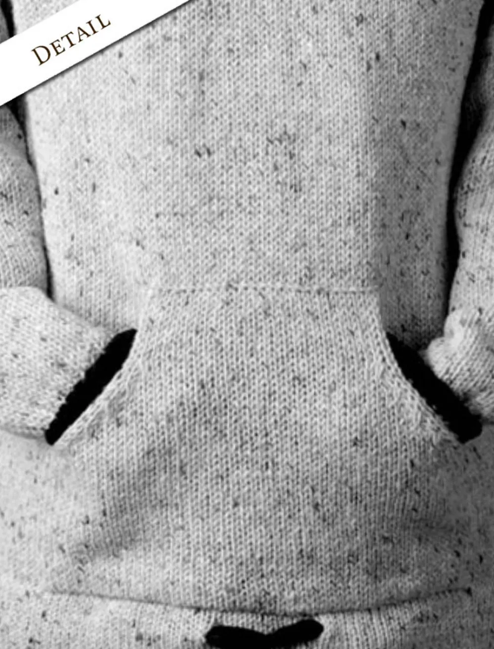 Shop Wool Hoodie with Pouch Pocket Women Sweaters